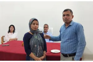 हरदोई: राष्ट्रीय लोक अदालत ने पति पत्नी को फिर से मिलाया, छोटी बहन उजाड़ रही थी भाई का घर