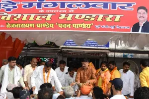 अयोध्या: बड़े मंगल पर पूजे गए बजरंगी, जिले में लगभग 600 जगह हुए भंडारे