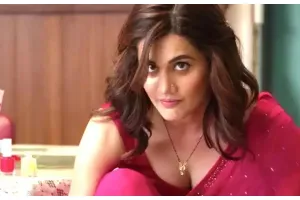 बेबी पिंक कलर की ड्रेस में तापसी पन्नू ने ढाया कहर, फोटो देख फैंस हुए दिवाने