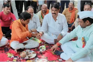 उन्नाव: ”अमृत सरोवर योजना” का हुआ शुभारंभ, विधायकों ने किया भूमि पूजन