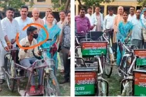 हरदोई: भाजपा विधायक का अनोखा कारनामा, सामान्य आदमी को बनाया विकलांग