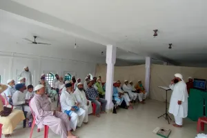 गोरखपुर: थ्रीडी एनिमेटेड वीडियो के जरिए मियां साहब इमामबाड़ा में दी गई हज ट्रेनिंग