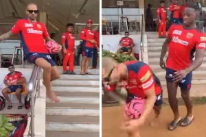 IPL 2022 : शिखर धवन ने कगिसो रबाडा संग की जमकर मस्ती, वीडियो देख आप भी कहेंगे -WOW