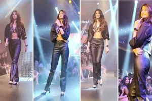 पलक तिवारी ने कुछ यूं किया रैंप वॉक, यूजर्स बोले- आप बिजली ही गिराओ बस!