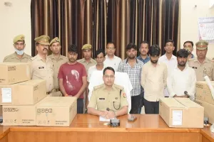 अमरोहा : कैंटर से 35 लाख का सामान चोरी कर की थी नेमपाल की हत्या, पांच आरोपी गिरफ्तार