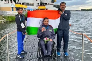 पैरा कैनो एथलीट प्राची यादव ने Paracanoe World Cup में कांस्य पदक जीतकर रचा इतिहास