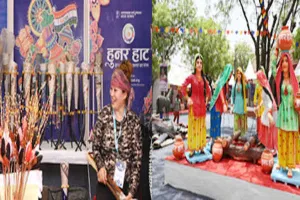 आगरा : सज गई देश भर के शिल्पकारों की हुनर हाट