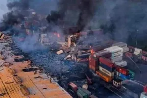 container depot explosion: पुलिस ने मृतकों की पहचान के लिए डीएनए नमूने एकत्र करना किया शुरू