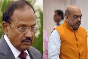 गृहमंत्री अमित शाह और NSA अजीत डोभाल के बीच हुई बैठक, जम्मू कश्मीर में आंतरिक सुरक्षा को लेकर हुई बात