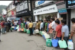 शिमला में पानी की कमी, 2018 के जल संकट की यादें हुई ताजा 