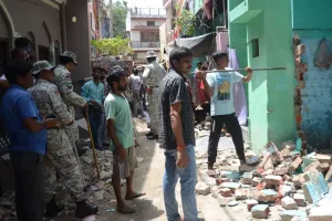 बरेली: सिकलापुर में अतिक्रमण की आई शिकायत पर तुरंत कार्रवाई