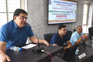 बरेली: आजादी के अमृत महोत्सव पर लगा स्वास्थ्य शिविर