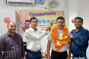 बरेली: पुष्पेंद्र माहेश्वरी फिर बने प्रांतीय महामंत्री, यूनियन की स्थानीय यूनिट ने किया स्वागत
