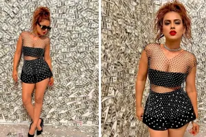 Nia Sharma Photos : निया शर्मा ने ब्लैक शॉर्ट ड्रेस में कराया फोटोशूट, तस्वीरें देख फैंस बोले-Gorgeous