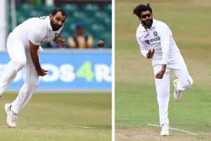 प्रैक्टिस मैच में मोहम्मद शमी की रफ्तार, रविंद्र जडेजा की फिरकी ने लीसेस्टरशायर के बल्लेबाजों को घुमाया