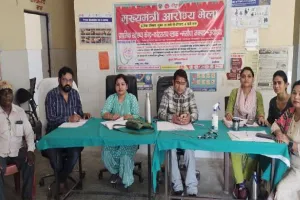 अयोध्या: मुख्यमंत्री आरोग्य स्वास्थ्य मेले का हुआ आयोजन, अधिकारियों ने किया निरीक्षण