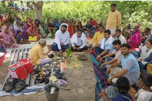 अयोध्या: अस्थाई गोशाला निर्माण के लिए हुआ भूमि पूजन,  प्रधानमंत्री आवास को शीघ्र पूरा कराने के लाभार्थी को दिए निर्देश