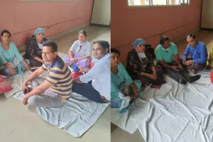 एसजीपीजीआई : मांगे नहीं हुई पूरी, नर्सों ने शुरू किया क्रमिक अनशन