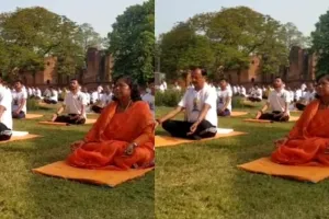 अन्तर्राष्ट्रीय योग दिवस पर केंद्रीय मंत्री साध्वी निरंजन ज्योति पहुंची लखनऊ, कहा- प्रदेश की राजधानी लक्ष्मणपुरी में आकर हो रहा गर्व का अनुभव