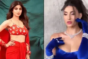 ‘बाबू जी जरा धीरे चलो’ गाने पर Shilpa Shetty और Nora Fatehi आईं आमने- सामने, वीडियो वायरल
