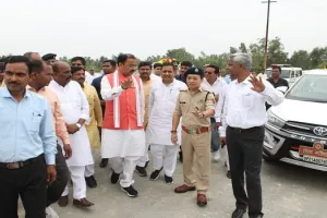 मुरादाबाद : उपमुख्यमंत्री केशव प्रसाद मौर्य ने हवाई अड्डे का किया निरीक्षण, निर्माण कार्य शीघ्र पूरा करने का दिया आदेश