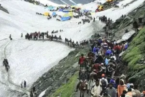 अमरनाथ यात्रा: अब तक 40 हजार से अधिक ने किए बाबा बर्फानी के दर्शन, पांच की मौत