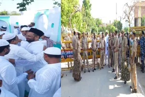 अयोध्या: उल्लास के साथ मनाया गया ईद-उल-अजहा, पहले दिन 88 हजार बकरों की कुर्बानी