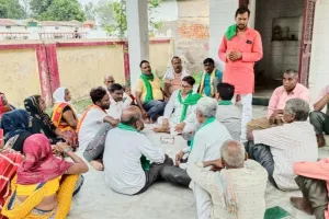 बाराबंकी : नहरों में पानी न छोड़े जाने से भाकियू आक्रोशित, की पंचायत