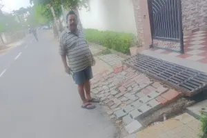 बरेली: स्मार्ट सिटी के काम ने बुजुर्गों की बढ़ाई परेशानी, प्लानिंग से नहीं हो रहा काम