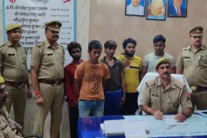 मथुरा: मुड़िया पूर्णिमा मेले में पांच मोबाइल चोर पकड़े