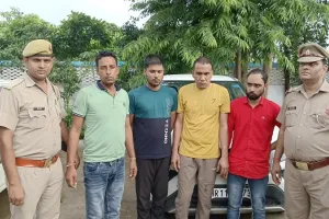 मुरादाबाद : लेखपाल भर्ती परीक्षा में तीन सॉल्वर और एक नकलची गिरफ्तार