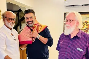 ‘रॉकेट्री: द नंबी इफेक्ट’ की सक्सेस पर रजनीकांत ने माधवन को किया सम्मानित