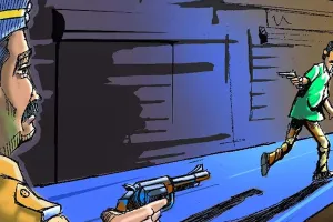 आजमगढ़: कोर्ट में पेशी से पहले अवैध हथियार रखने वाला आरोपी फरार