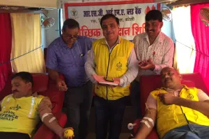 बरेली: सिविल डिफेंस की ओर से आयोजित हुआ रक्तदान शिविर