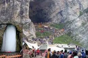 बाबा अमरनाथ के दर्शन के लिए 6,400 श्रद्धालुओं का एक और जत्था रवाना