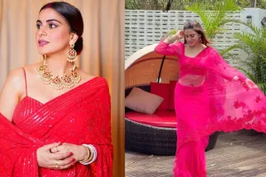 Shraddha Arya ने साड़ी में दिखाया देसी लुक, एक्ट्रेस के खूबसूरत पोज ने लूटा फैंस का दिल