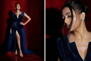 Tejasswi Prakash Photos : ब्लू हाई स्लिट गाउन में तेजस्वी प्रकाश ने कराया फोटोशूट, तस्वीरों ने इंटरनेट पर मचाई सनसनी