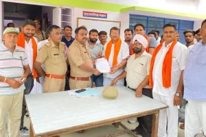 अमरोहा: फर्जी हिंयुवा संगठन बनाकर छवि धूमिल करने वालों पर कार्रवाई की मांग