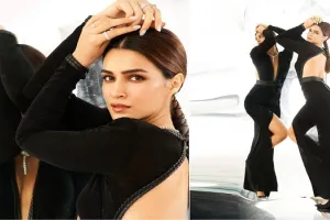 Kriti Sanon Photos: ब्लैक ड्रेस में दिखा कृति सेनन का हॉट लुक, अदाएं देख हो जाएंगे दीवाने
