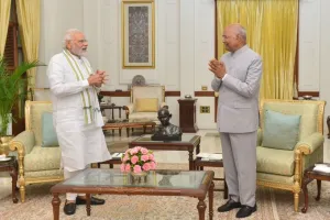 प्रधानमंत्री मोदी ने पूर्व राष्ट्रपति की तारीफ में पढ़े कसीदे, कहा- कोविंद ने संविधान के आदर्शों को बरकरार रखा
