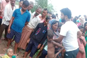 कानपुर: गहरे कुएं में गिरी वृद्धा, ग्रामीणों की मदद से पुलिस ने बचाई जान