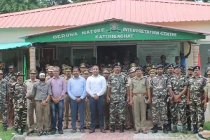 बहराइच: कतरनियाघाट के ईको पर्यटन केंद्र में वन्यजीव अपराध को रोकने के लिये हुआ प्रशिक्षण का आयोजन