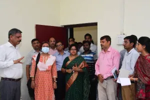 गोरखपुर: इंस्टीट्यूट ऑफ एग्रीकल्चर एंड नेचुरल साइंस में विकसित हो रही पंडित दीनदयाल उपाध्याय नर्सरी