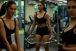 फिटनेस के लिये कड़ी मेहनत कर रही है ईशा गुप्ता, वर्कआउट वीडियो किया शेयर