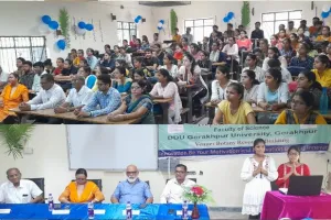 गोरखपुर: डीडीयूजीयू में आयोजित हुआ विज्ञान स्नातको के लिये रोजगार के अवसर कार्यशाला