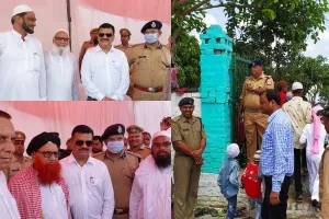 बहराइच: मस्जिदों में नमाज के साथ मना ईद-उल-अजहा का त्योहार, एक-दूसरे से गले मिलकर दी बकरीद की बधाई