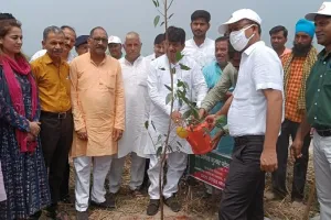 पौधरोपण कर बिजनौर की धरा को किया हरा-भरा, मंत्री कपिल देव अग्रवाल बोले, पेड़-पौधे हैं धरती के गहने