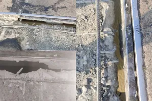 बहराइच: संजय सेतु पुल फिर हुआ क्षतिग्रस्त, बने बड़े-बड़े होल, सरिया टूटी