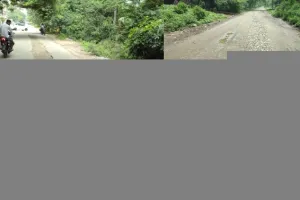 अयोध्या की सड़कों का हुआ बुरा हाल, चोटिल हो रहे हैं राहगीर