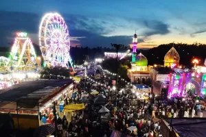 बरेली: अलविदा या हुसैन की सदाओं के साथ दफ्न किए ताजिए, 350 से ज्यादा तख्त ताजियों के जुलूस पहुंचे बाकरगंज कर्बला